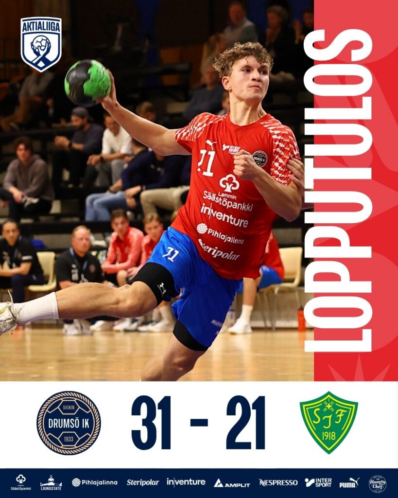 Lopputulos: Dicken – SIF 31–21.