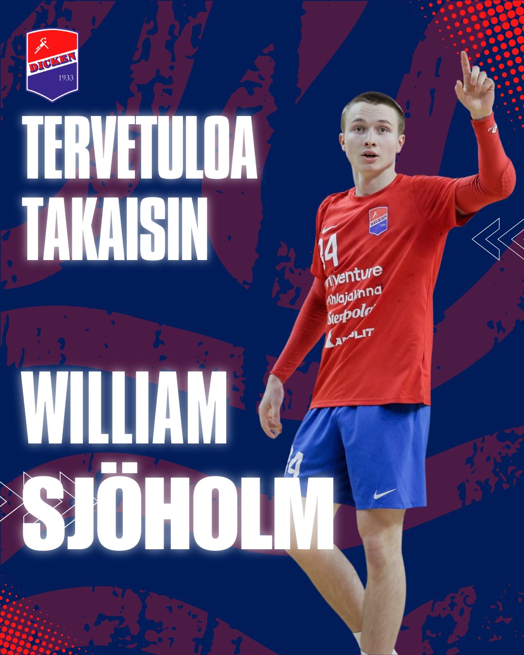 William Sjöholm till Dicken!